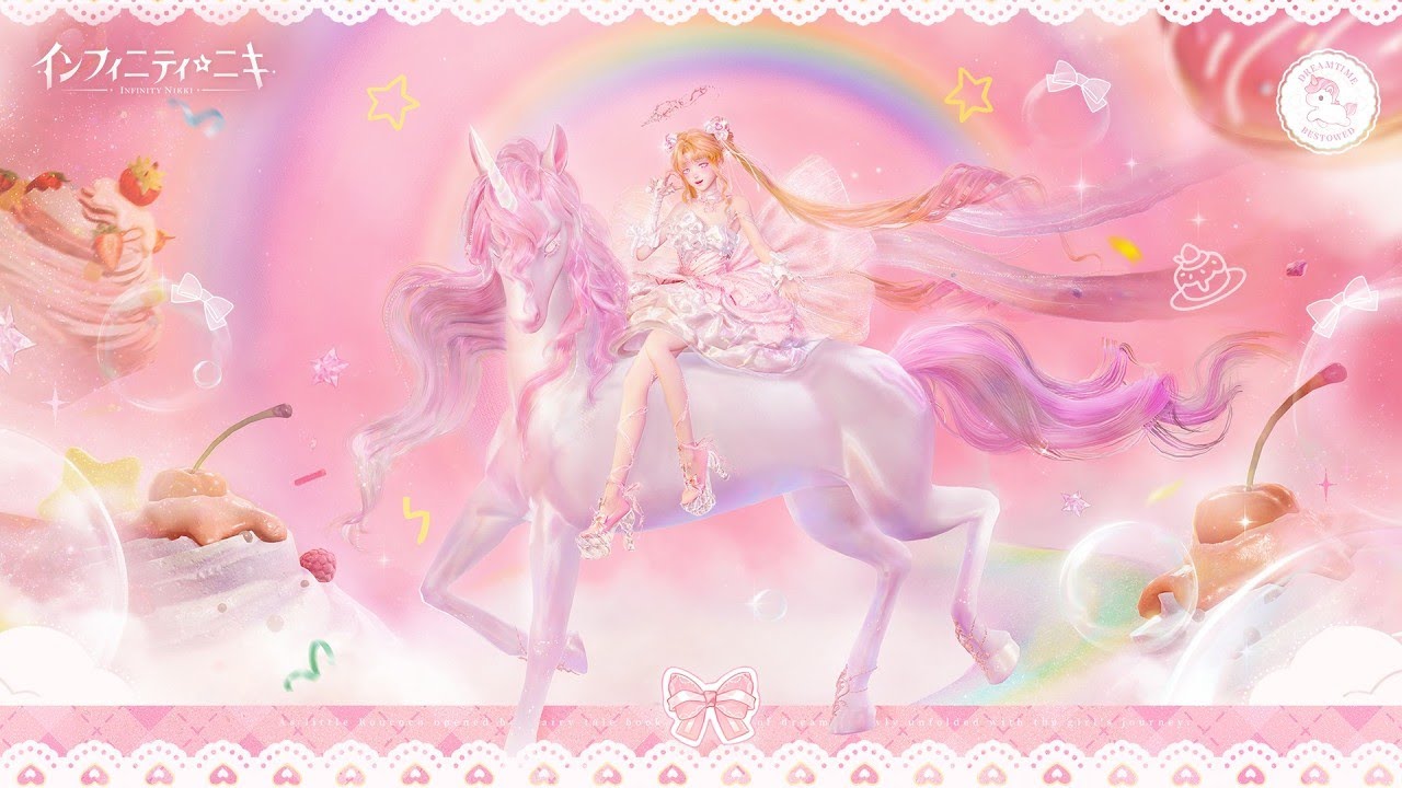 【#予我無冕之心#loading#bgm#ost】#無限暖暖#蛋糕#蝴蝶結#迪士尼#インフィニティニキ#infinitynikki#인피니티니키#開放世界#オープンワールド#動作遊戲#換裝遊戲
