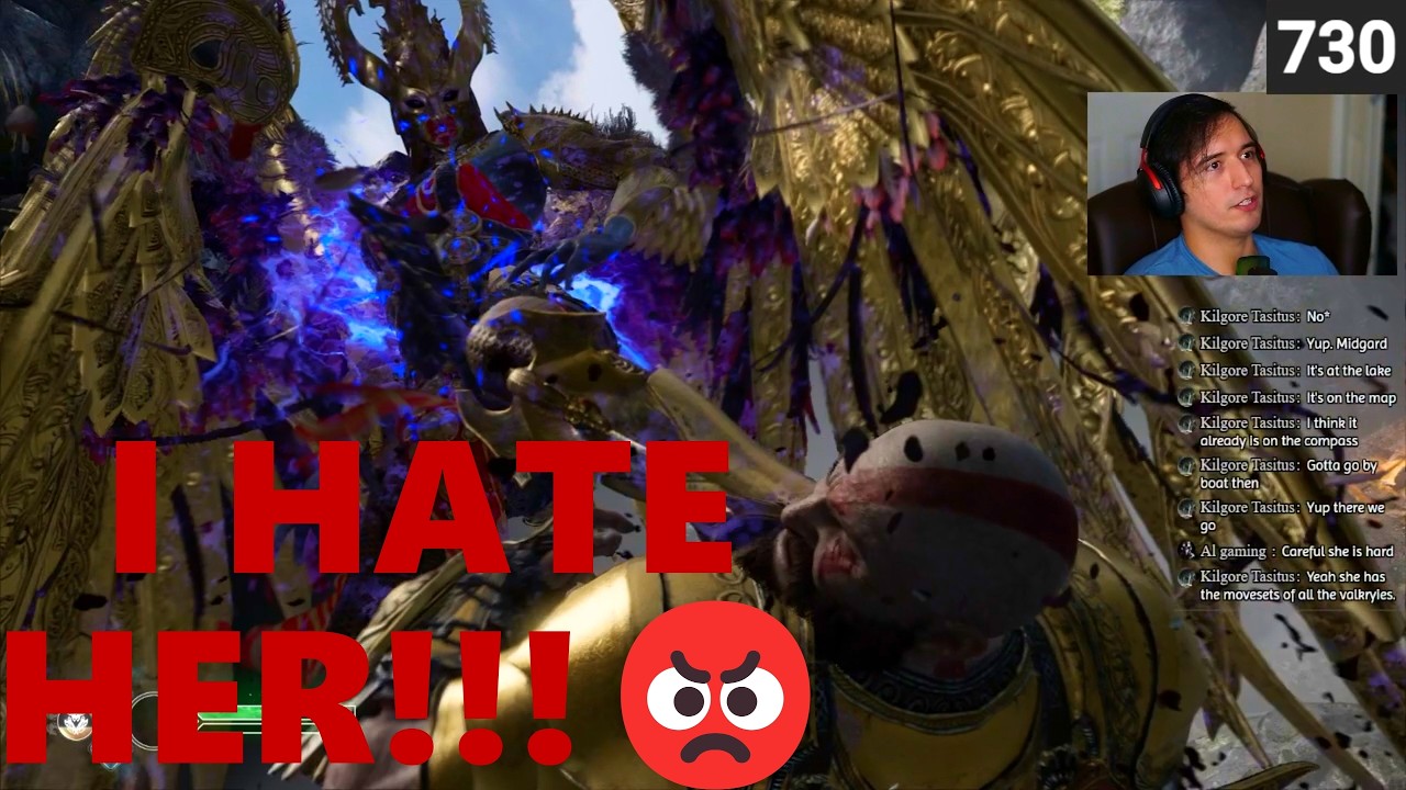 I HATE Sigrun!!! God of War 2018 (RAGE!!!😡)