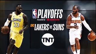 NBA on TNT intro - Playoffs - LAL vs PHX - Game 2