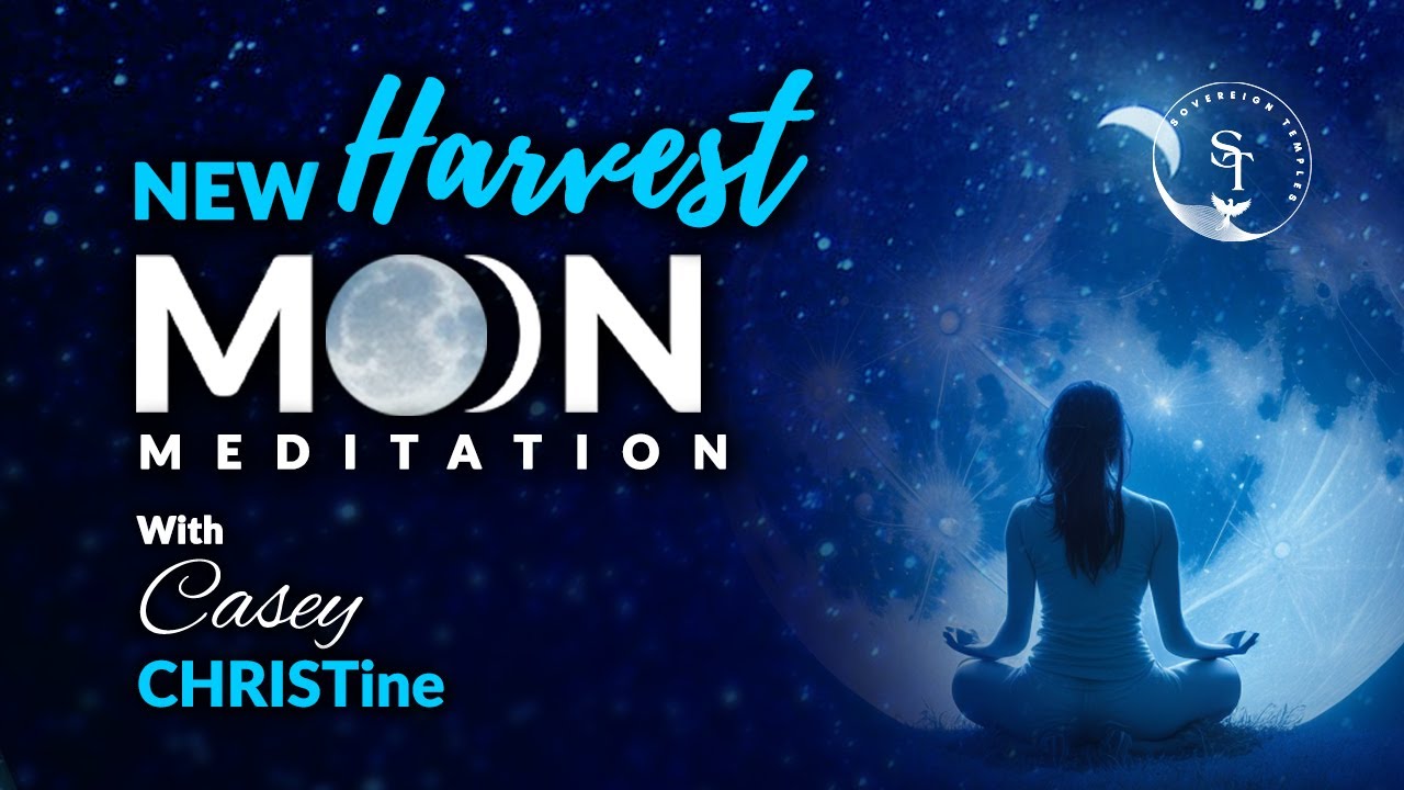 Guided New Moon Meditation in Virgo Harvest New Moon September 14th ...