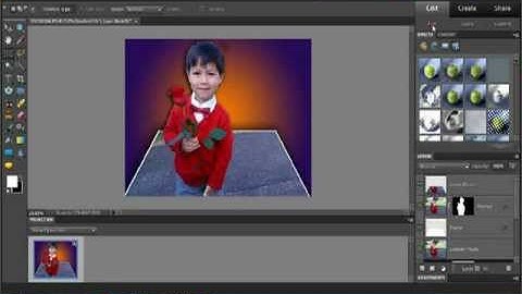 Photoshop Elements 9 - Out of Bounds Picture