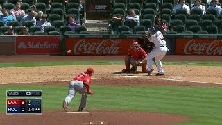 Wilson throws a knuckle ball to Guzman