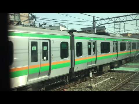 【併走かな？】E233系京浜東北線を軽々と追い抜くE233系東海道線