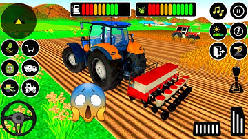 🚜 Real Tractor Farming Simulator 3D - Modern Tractor Driving Games 2024 - Android Gameplay