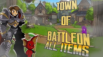 AQW - ALL of the AC TOWN OF BATTLEON SAGA ITEMS- JUNE 2022 - AC TAGGED  - 2022