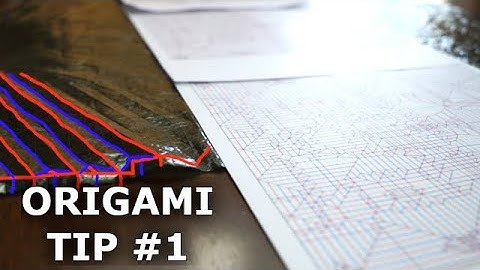 How To Get Better At Origami 2# - Smart Precreasing