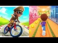 Little Singham Cycle Race VS Kooply Run Subway Craft Android I Phone Gameplay
