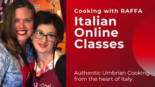 Cooking with Raffa - Perugian Online Classes (Promo)