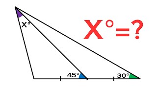 Find the angle | Nice geometry problem | Math Olympiad
