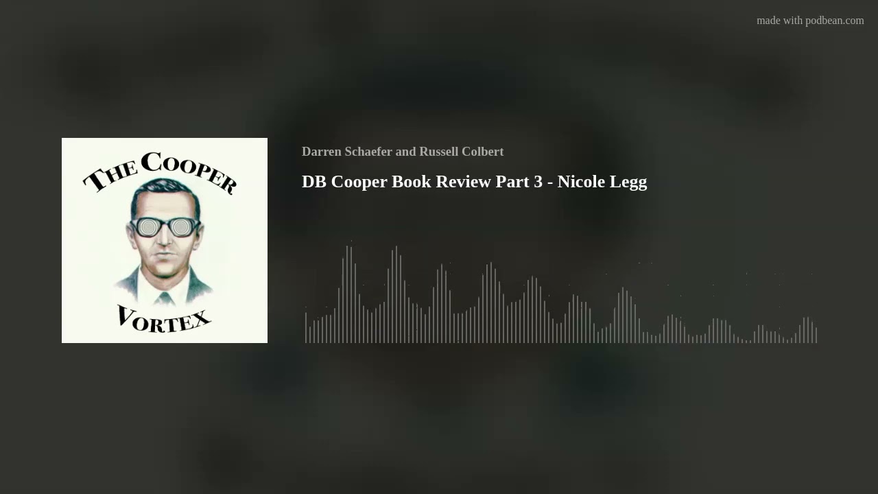 DB Cooper Book Review Part 3 - Nicole Legg
