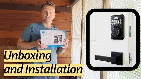 Zowill Entry Lock Unboxing and Install
