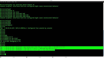 TCP Intercept Watch Mode lab on Cisco Router