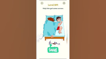 DOP 2 Gameplay Level 294 Help Him Get Some Covers Shorts Delete One Part Solution and Answer