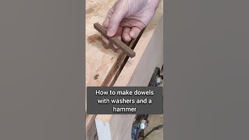 Cheapest way to make dowels