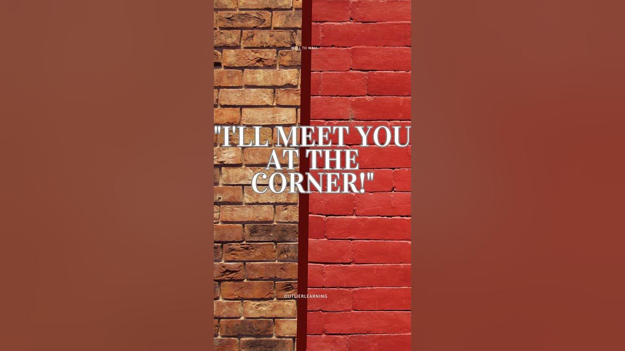 What did one wall say to the other wall? jokes jokesshorts 