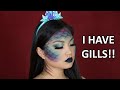 NO FISHNET MERMAID HALLOWEEN MAKEUP TUTORIAL