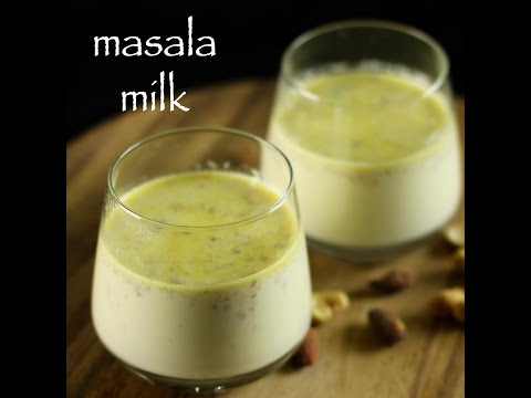 masala milk recipe  masala doodh recipe