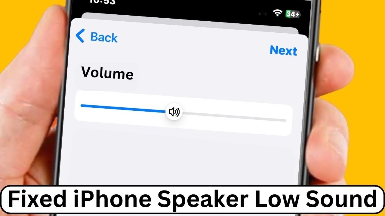how-to-fix-iphone-speaker-low-sound-volume-youtube
