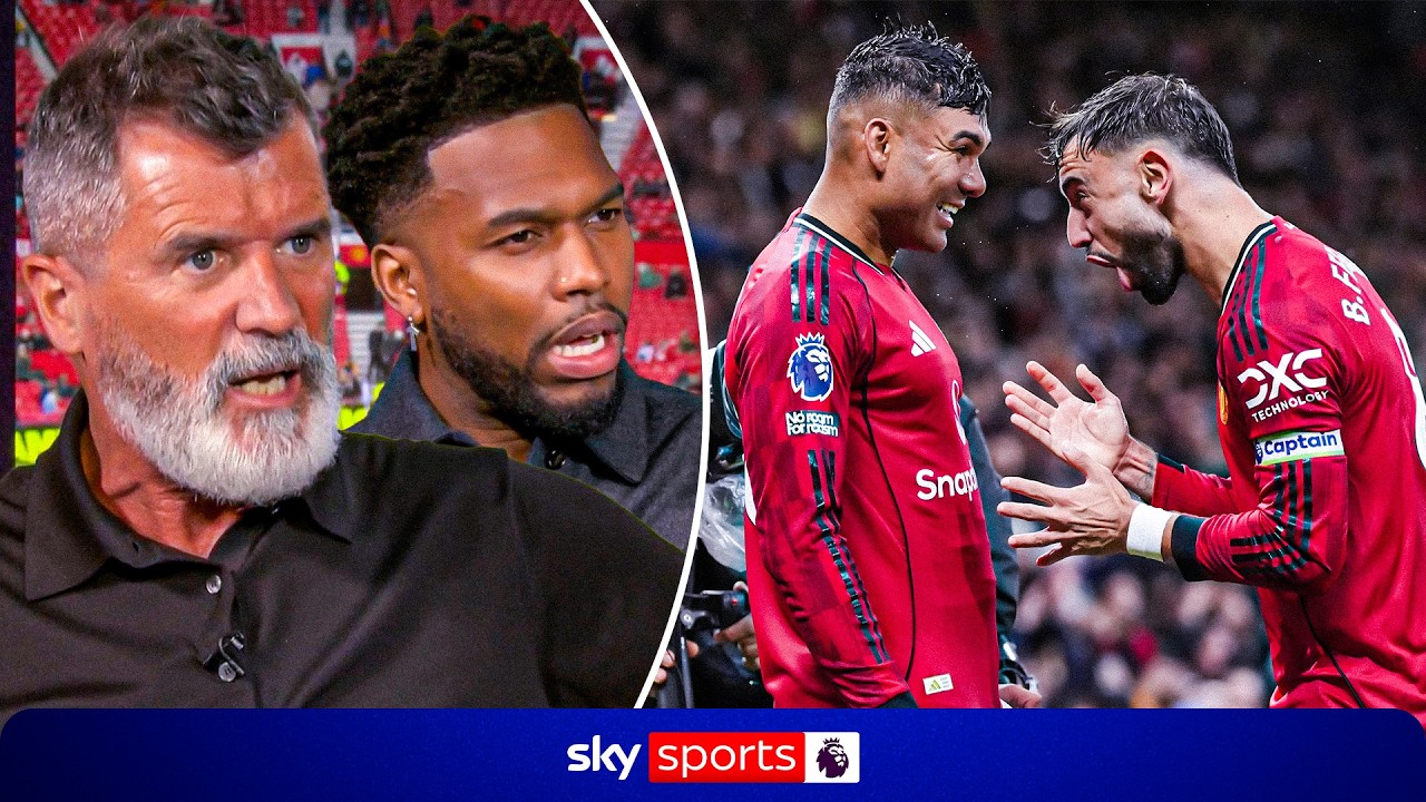 "Bruno needs a NEW contract!" 📝 | Keane & Sturridge on Bruno Fernandes' future at Man Utd