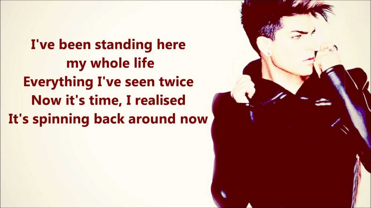 Lyrics_Flow - Song- Runnin Artist-Adam Lambert