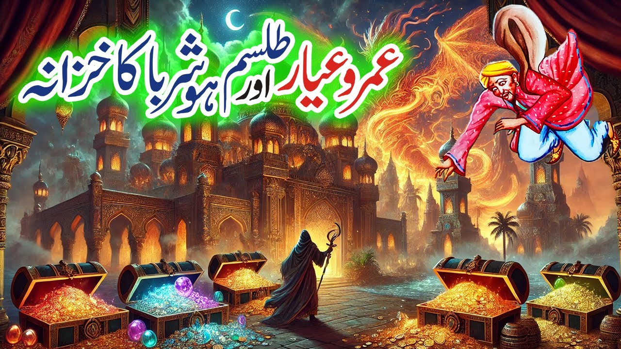 Umro Ayyar Aur Tilism Hoshruba Ka Khazana | Umro Ayar Ki Talismati Jadui Kahaniyan | Jinn Stories