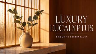 Frame TV Art Japandi Home Aesthetic | Eucalyptus Botanical Screensaver screenshot 2