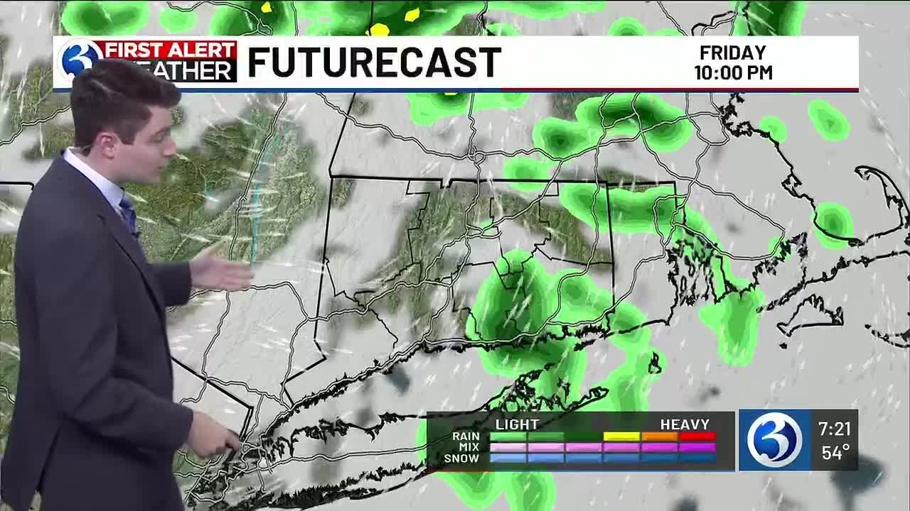 FORECAST: Showers, wind, swings in temperature - YouTube