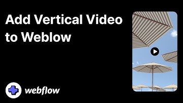 How to Add Vertical Video to Webflow (Easy w/Custom Layouts)