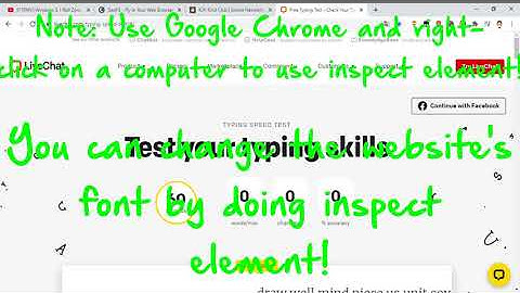 How to change the font on a website! | Google Chrome Inspect Element #1