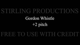 Gordons Whistle Pitches