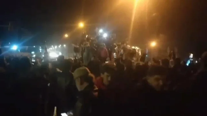 Celebrations, gunfire in Damascus after Syrian opposition fighters reach capital