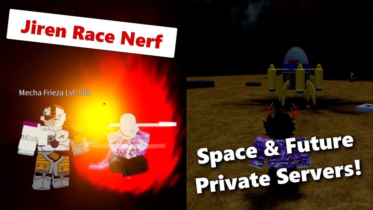 Jiren Race Nerf Private Servers Update Dbz Final Stand Youtube - roblox final stand jiren race