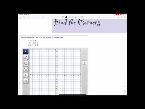 Find the feasible region and corners...WebAssign assignment (section 3.2)