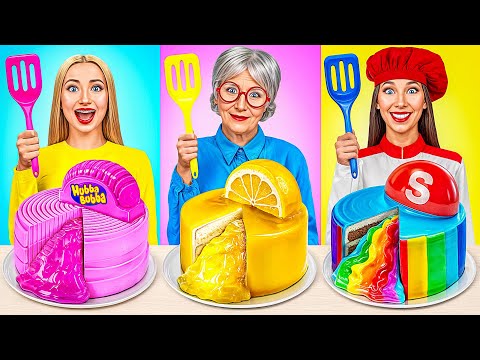 Видео: Кулинарный Челлендж: Я против Бабушки | Удивительные Кулинарные Лайфхаки от Multi DO Smile