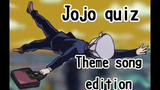 Guess The Jojo Character By Their Theme Songs! Parts 1-5 (Special video)