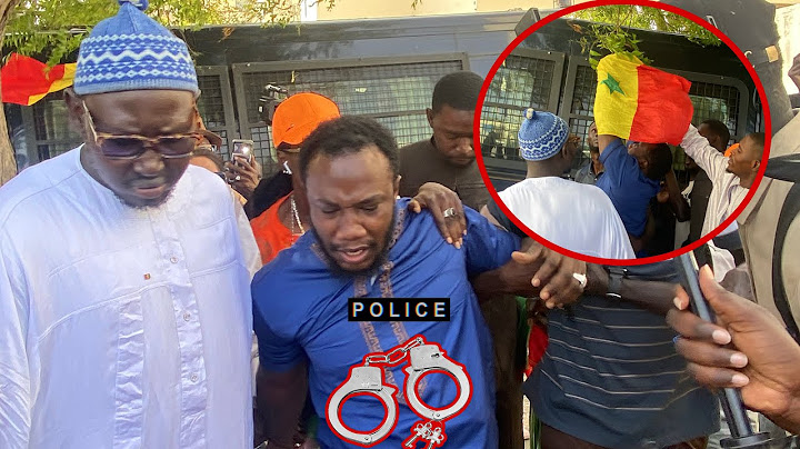 Triste arrivée très mouvementée de Azoura Fall accompagné avec les patriotes…