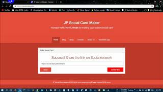 How to make social card using JP Social Card Generator || By Skjoy Bd screenshot 4