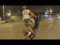 INSANE Street Bike STUNTS Motorcycle WHEELIE Sport Bike Stunt Rider WHEELING ILLEGALLY