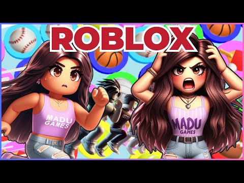 Corrida de Blocos de Imagem no #Roblox - #MaduGames