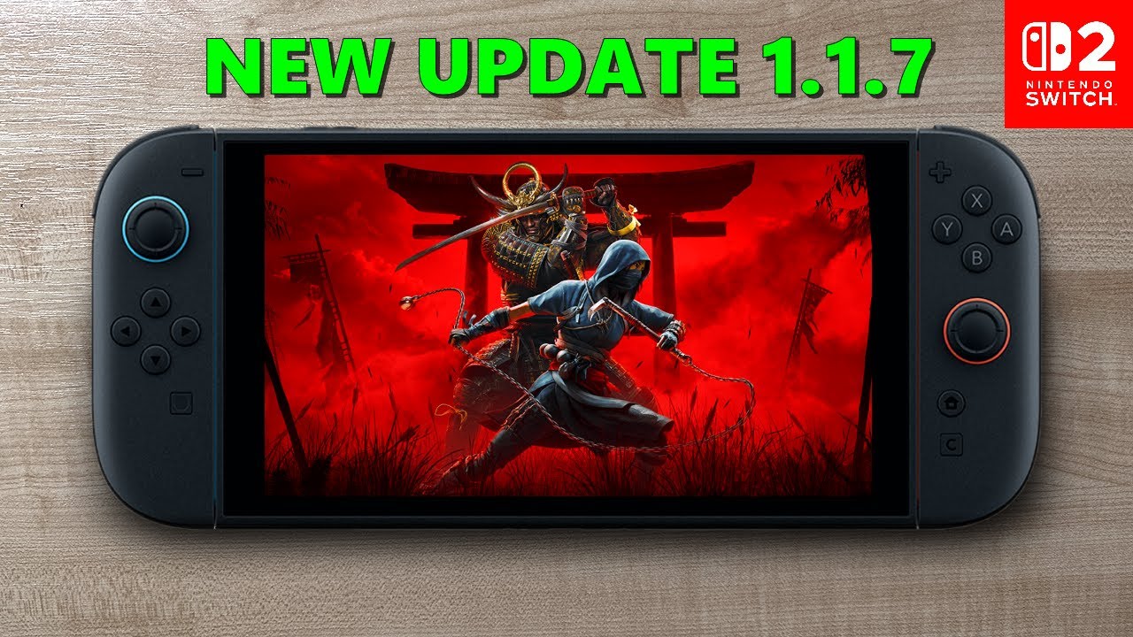 Assassin's Creed Shadows 1.1.7 Update | Nintendo Switch 2