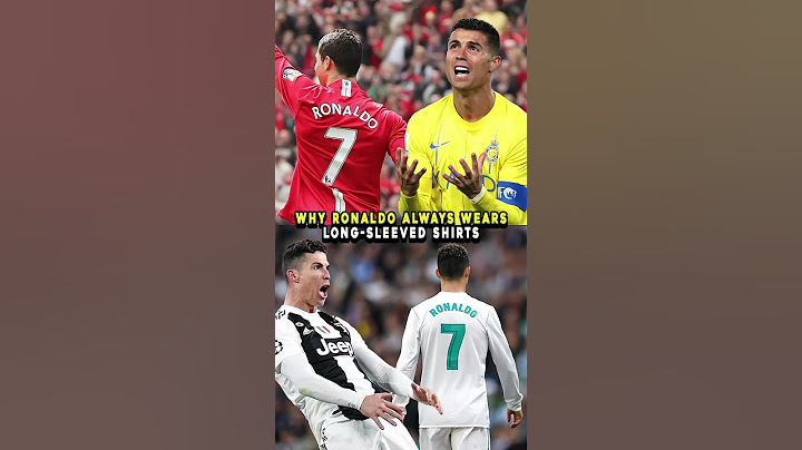 Why Ronaldo Wears Long-Sleeved Shit 🤔