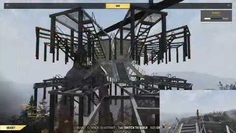 Fallout 76 Upside-down Stair Cone Blueprint