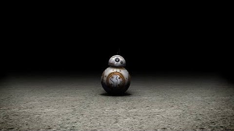 Motion 5 and mObject BB-8 Star Wars Test Scene
