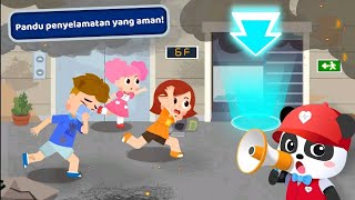 Bayi Panda & Tim Penyelamat Super | Lagu Edukasi Gempa
