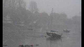 Snow in Cornwall 2009