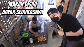 MAKAN DIPINGGIR LAUT INI KALIAN BISA BAYAR SEIKHLASNYA