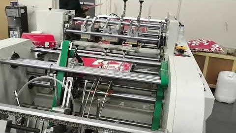 Burger Box Carton Erecting Machine