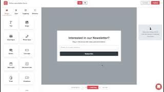 How to create an embeded / inline form using Contlo
