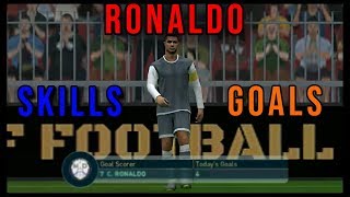 CRISTIANO RONALDO - GOALS / SKILLS __ PES 19 MOBILE