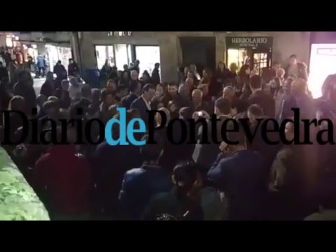 Agresión a  Mariano Rajoy en Pontevedra (I de II) 16/12/2015
